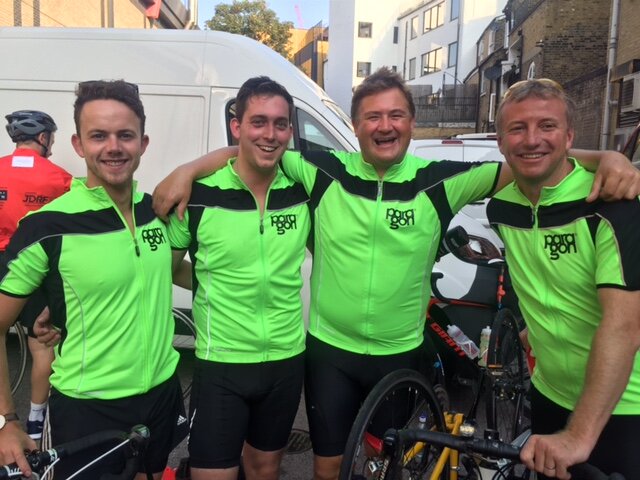Paragon cyclists complete SLM charity bike ride